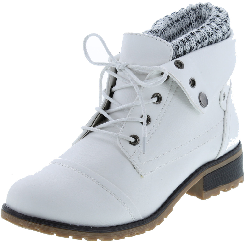 Premier Standard Womens Cuff Foldover Ankle Boots