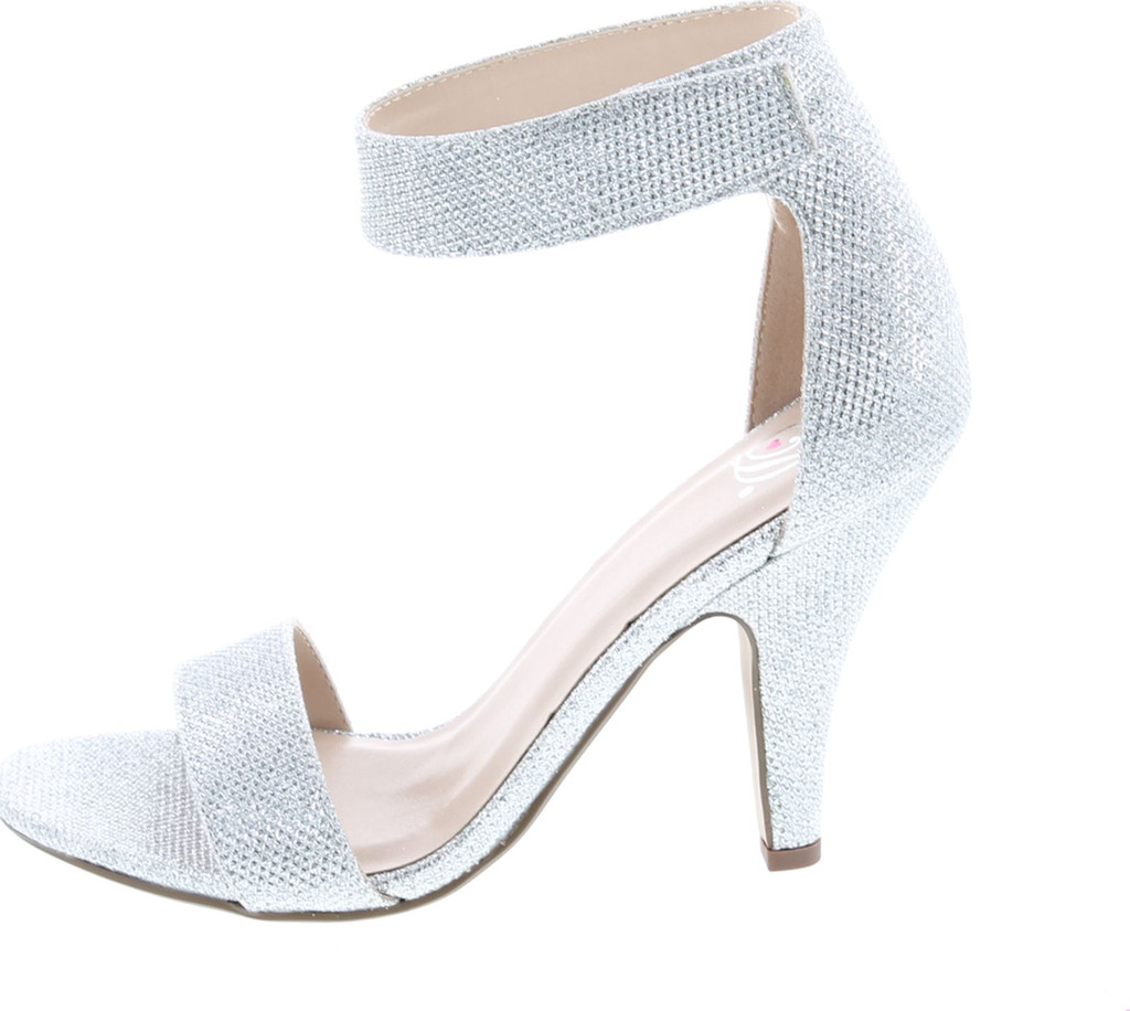 Delicious Womens Open Toe High Heel Ankle Strap Dress Sandal Heeled-Sandals