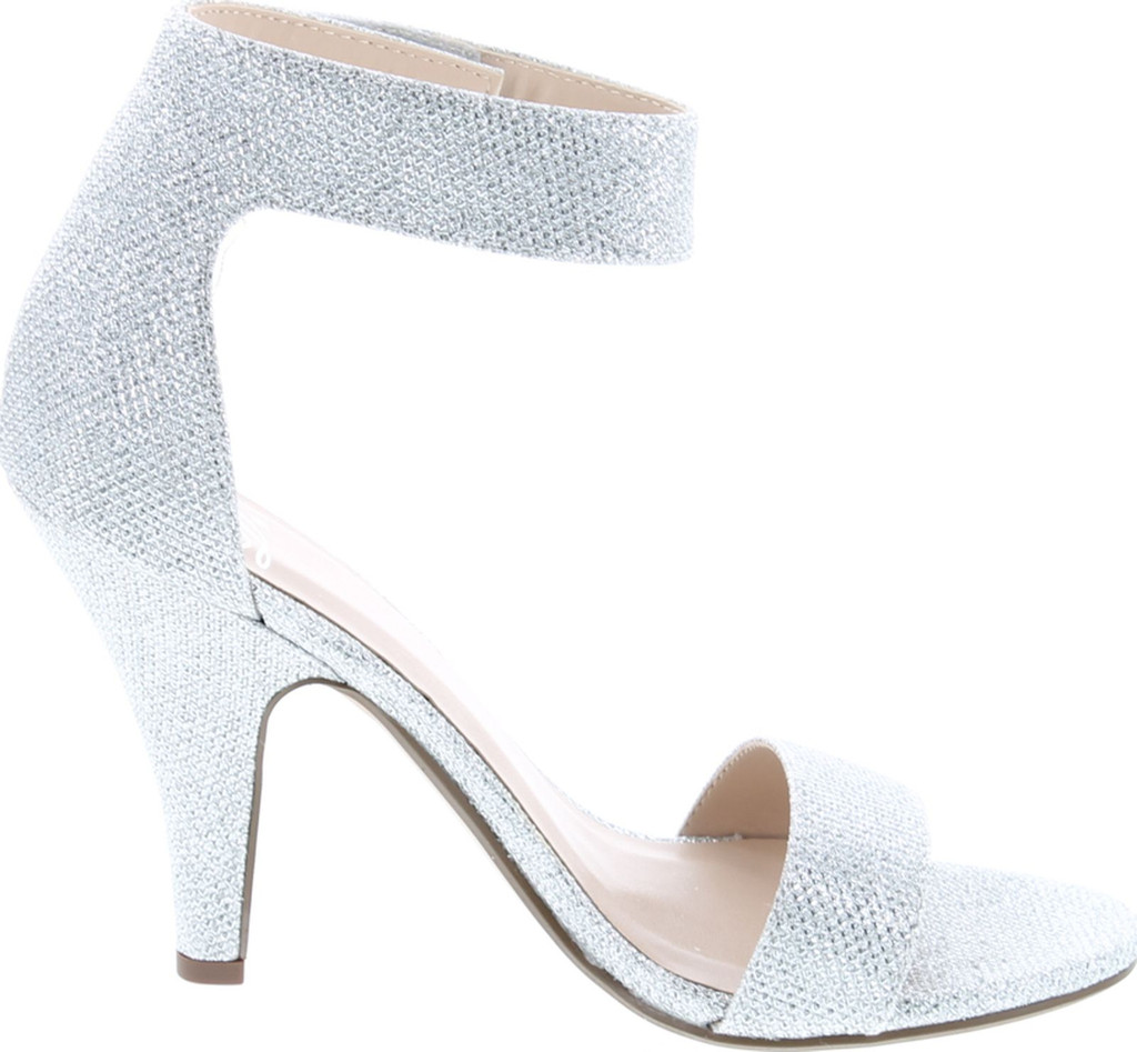 Delicious Womens Open Toe High Heel Ankle Strap Dress Sandal Heeled-Sandals