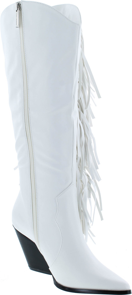 Cape Robbin Cowtown Cowboy Mid Calf Boots Women Western Cowgirl Boots With Chunky Block Heels