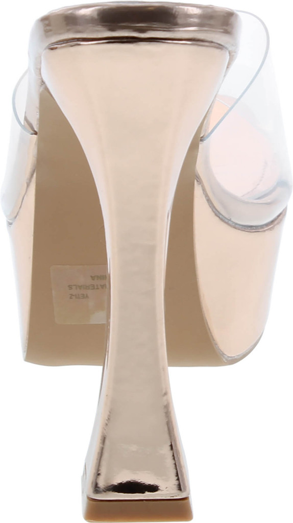 Cape Robbin Yeti Clear Sexy High Heels For Women