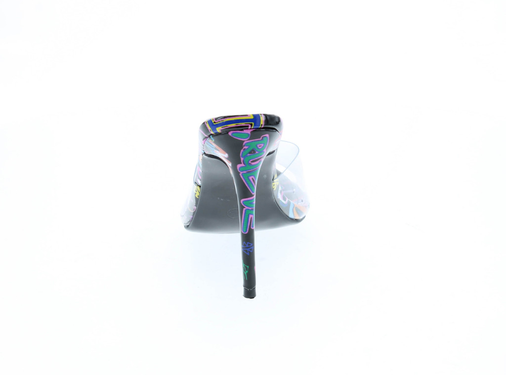 Cape Robbin Melrose Sexy Stiletto High Heels For Women, Transparent Booties For Women With Pointed Open Toe