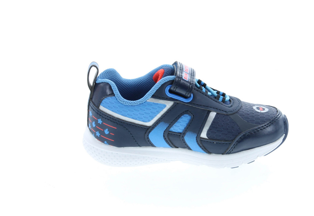 Boys Paw Patrol Lightweight Sneaker With Easy Strap Closure