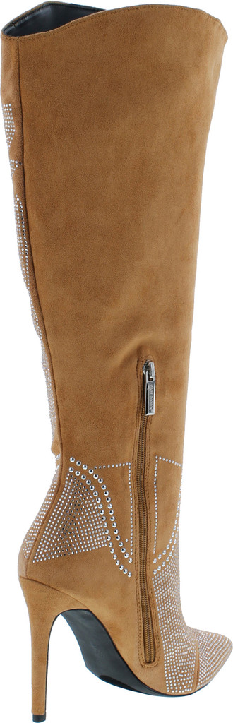 Cape Robbin Olkley Cowboy Knee High Boots Women Western Cowgirl Boots For Women With Stiletto Heels Fashion Dress Boots For Women