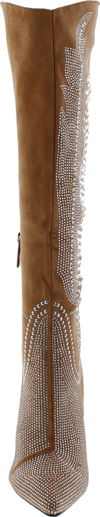 Cape Robbin Olkley Cowboy Knee High Boots Women Western Cowgirl Boots For Women With Stiletto Heels Fashion Dress Boots For Women