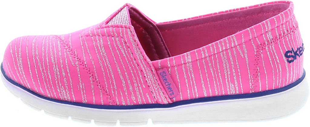 Skechers Girls' Pureflex Shimmer Stripes Alpargata
