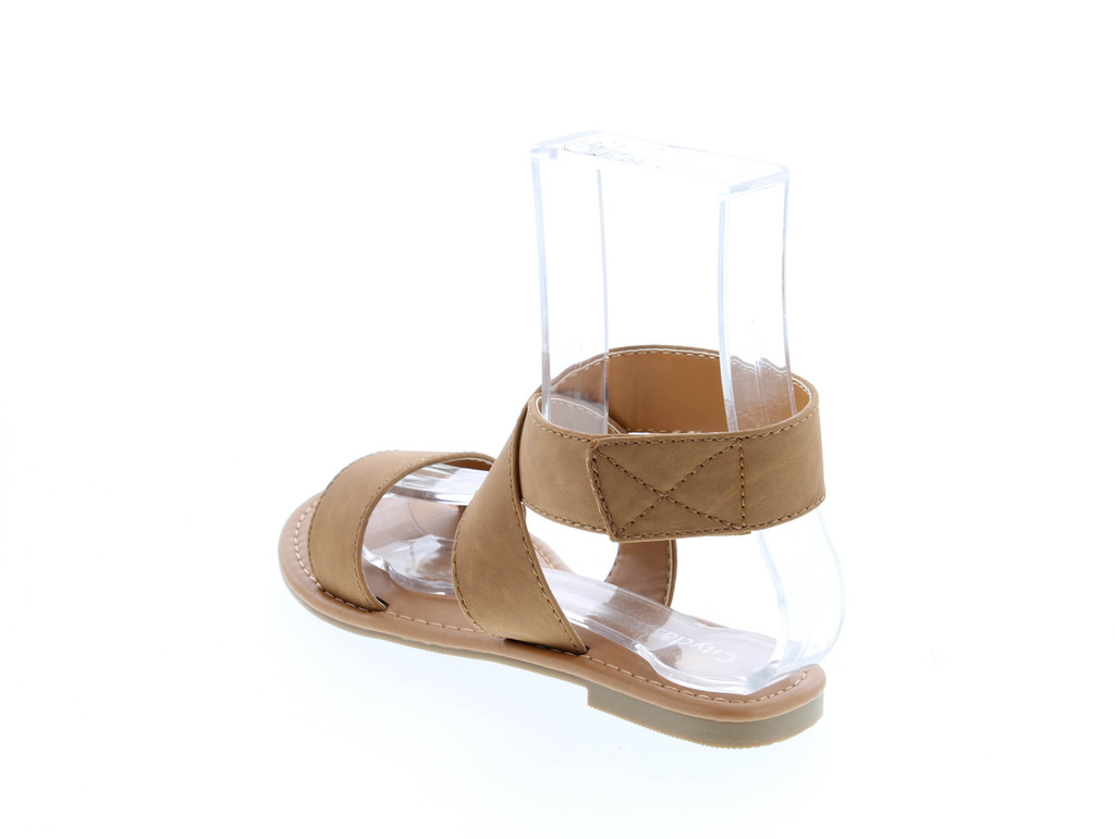 Soda City Classified Women's Lace Up Gladiator Flat Sandal