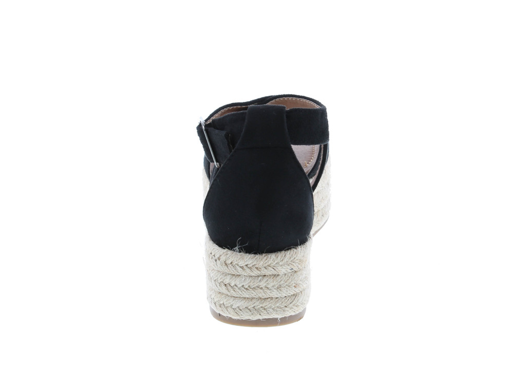 Bonnibel Fatima-1 Cute Sexy Expadrille Platfrom X Strap Sandals, Open Toe