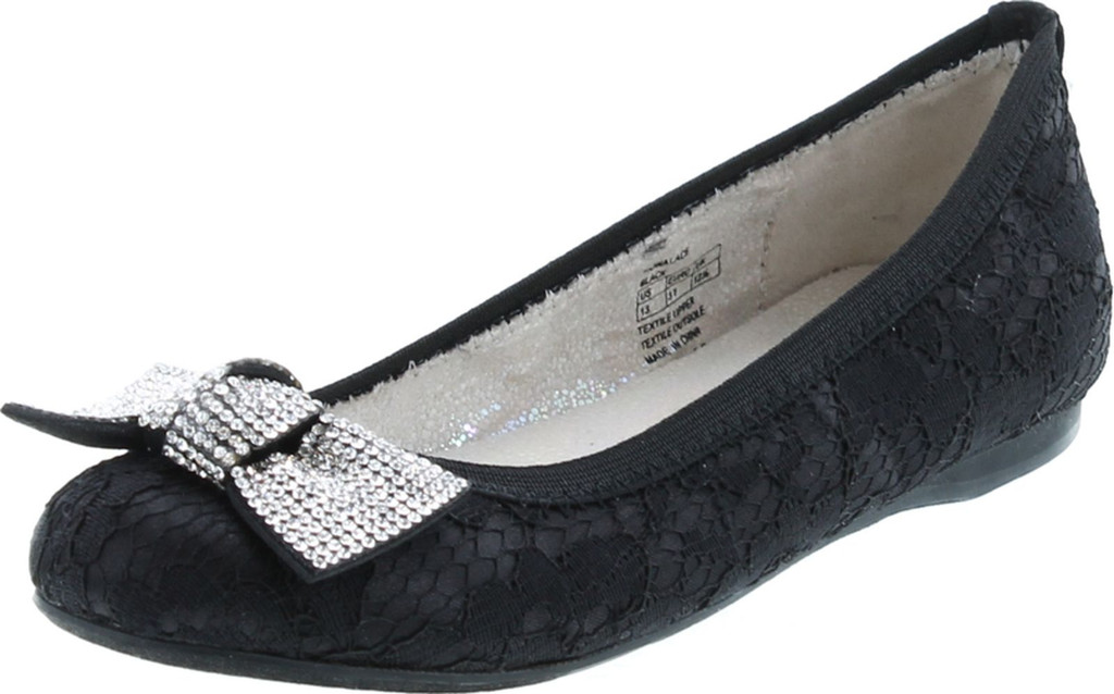 Stuart Weitzman Girls Fiona Lace Dress Shoes