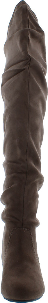 Nature Breeze Vickie Women's Over The Knee Slouchy Boots