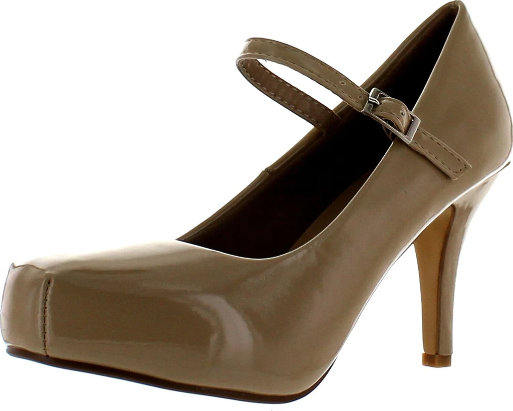 Delicacy Cyndi-91 Women's Hot Fashion Ankle Strap Mary Jane Dress Pumps Shoes