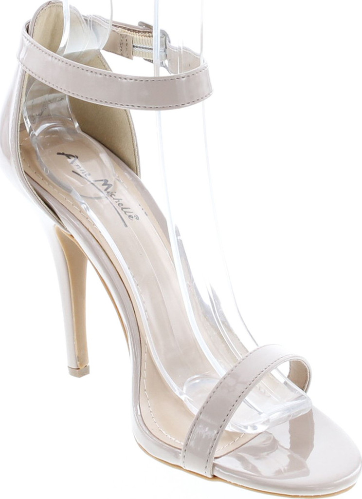 Anne Michelle Womens Enzo-01N Party Pumps Sandals