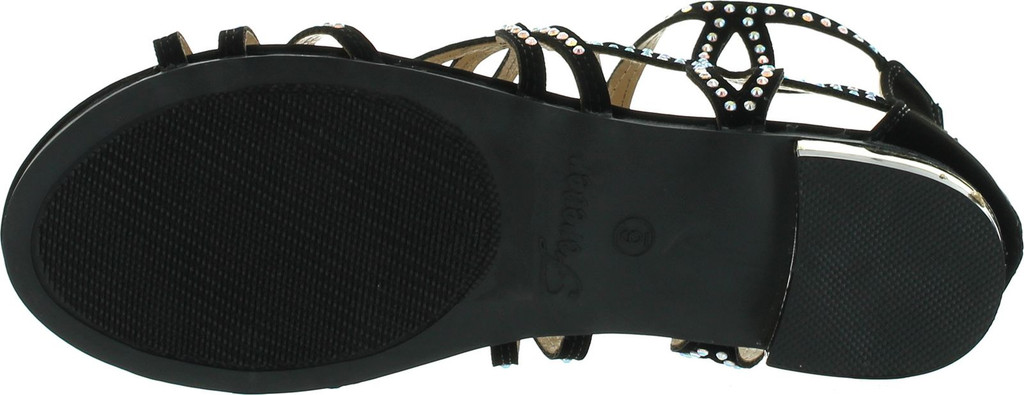 Forever Tory-63 Womens Cut Out Back Zip Flat Sandals