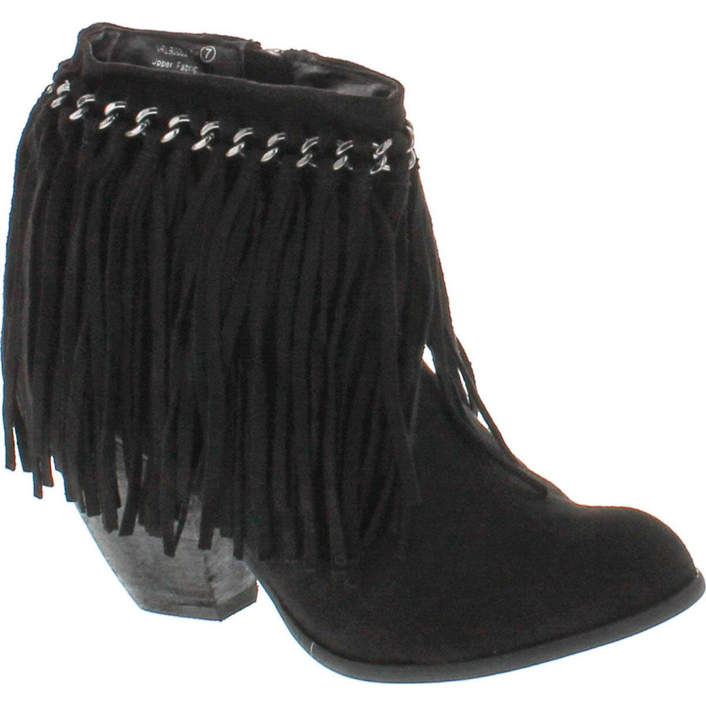 Not Rated Women's Mohegan Fringe Boots