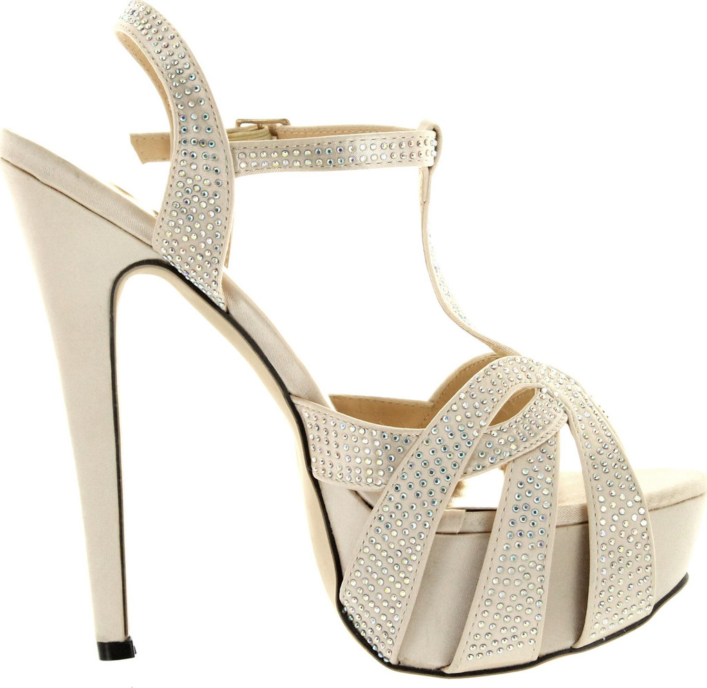 Eye Candie Womens High Heel Dress Sandals Pumps