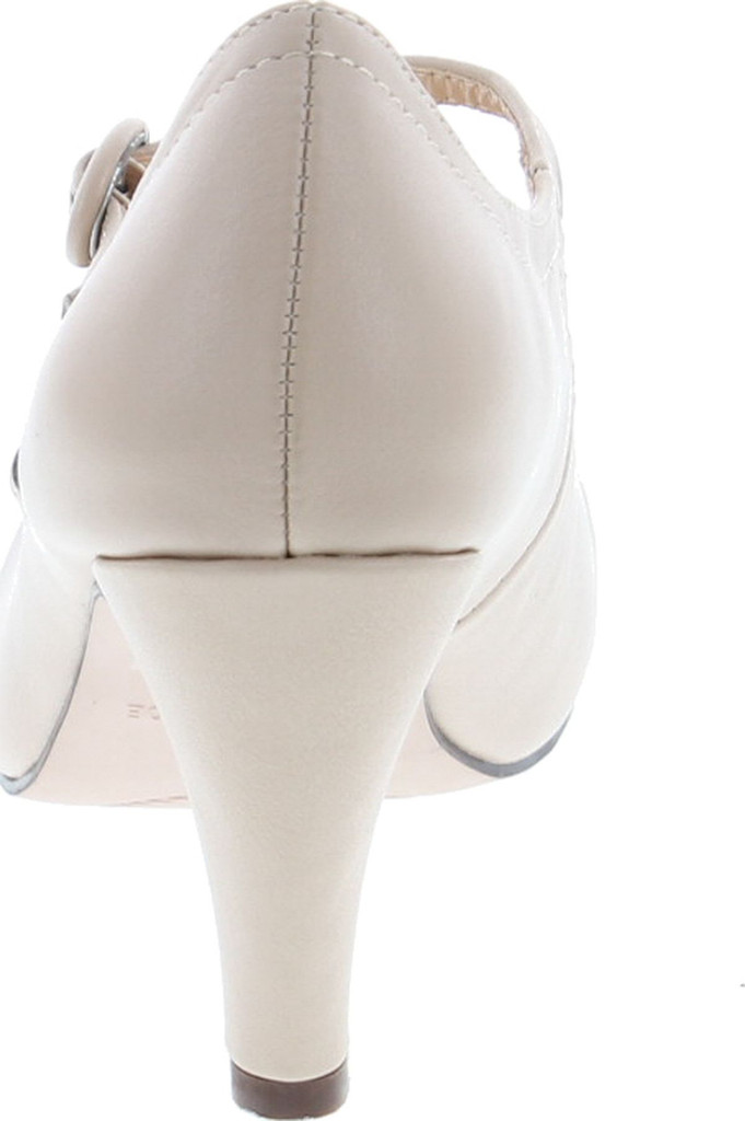 Chase & Chloe Kimmy-21 Womens Round Toe Mid Heel Mary Jane Pumps-Shoes Pumps