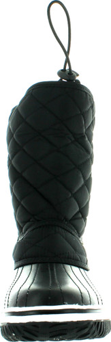 Refresh Snow-01 Women's Lace Up Waterproof Quilted Mid Calf Winter Snow Boots