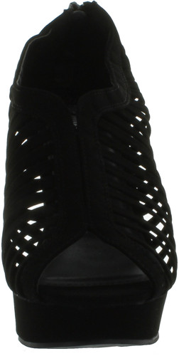 Top Moda Womens Denver-1 Gladiator Wedge Heel Sandals