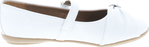 Little Angel Girls Kammi-191E Heart Pendant Ballerina Flats