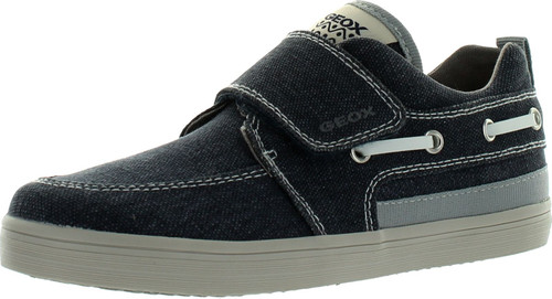 Geox Boys Kiwi Bg Fashion Canvas Casual Shoes