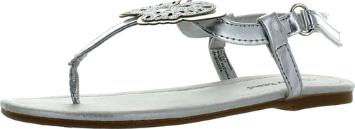 Jelly Beans Nana Youth Kid's Girls Hot T-Strap Thong Sandals Comfort Shoes