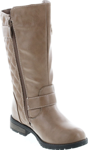 Link Mango-21K Little Girls New Knee High Flat Riding Boots Shoes