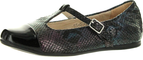 Venettini Girls 55-Annie T Strap Dress Shoes