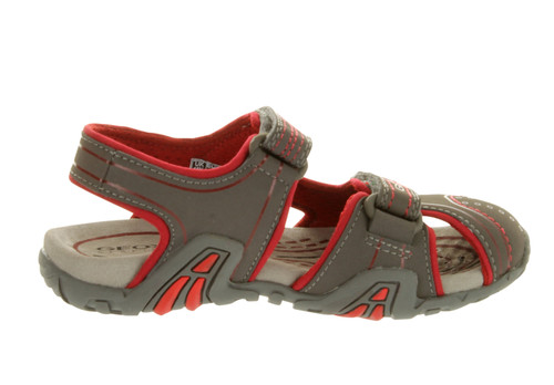 Geox Boys' Kraze C Closed Toe Sandal