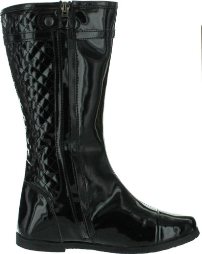 Primigi Girls Tyra Quilted Dress Casual Boots With Buckle