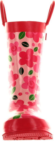 Pluie Pluie Girls New Pink Flower Fashion Rainboots