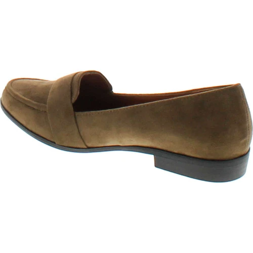 Static Footwear Harry-1 Women's Slip On Block Heel Loafers
