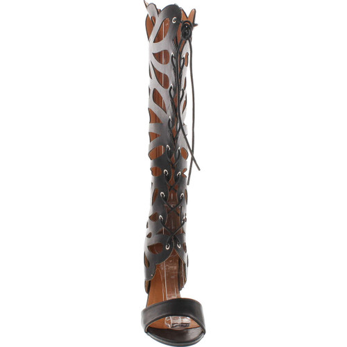 Forever Link Womens Rainbow-01 Gladiator Wedge Sandals