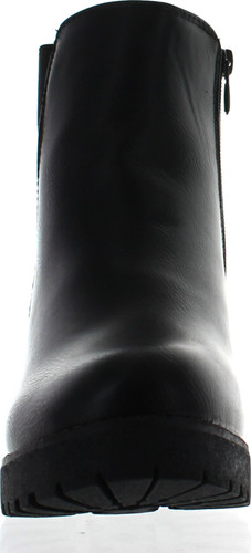 Refresh Club-01 Women's Slip On Chunky Heel Ankle