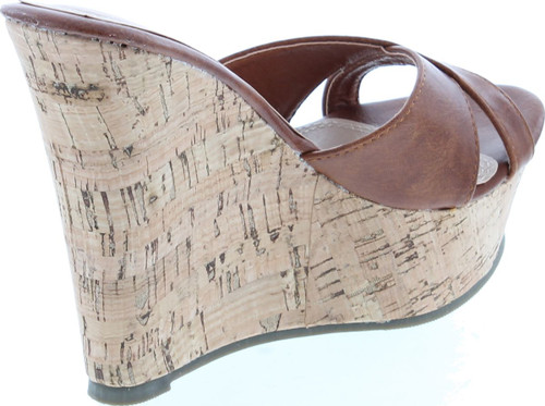 Fashion Focus Womens Ardo-39 Wedge Sandals