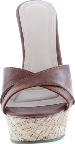 Fashion Focus Womens Ardo-39 Wedge Sandals