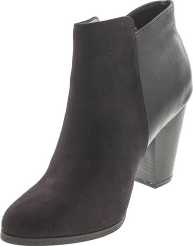Soda Women's Ages Tassel Zip Chunky Heel Bootie