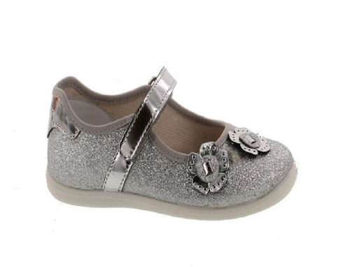 Naturino Girls 7920 Metallic Dress Fashion Flats Shoes