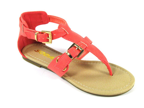 Soda Women Carpen Closed Back Thong Sandals