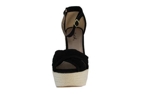 Qupid Women's Finder-161 Wedge Sandals