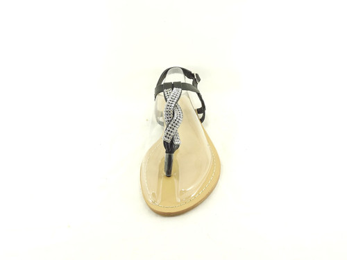 Bamboo Women Armin-01 Flat Sandal With Back Strap