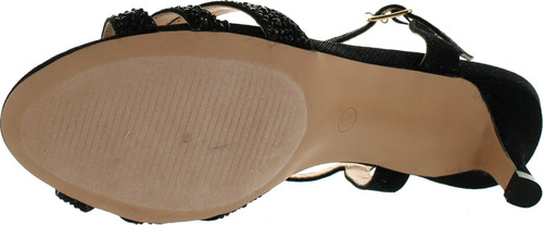 De Blossom Womens Peggy-7 Dressy Party Heels Sandals