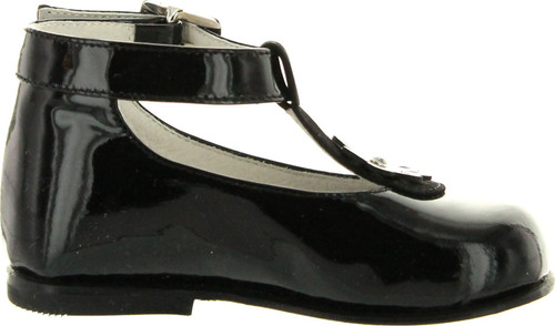 Oxford Girls 944 Made In Italy Dress T Strap Flats Shoes