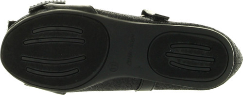 Little Angel Teshi-729E Kid Girls Glittering Middle Strap Studed Dress Flats