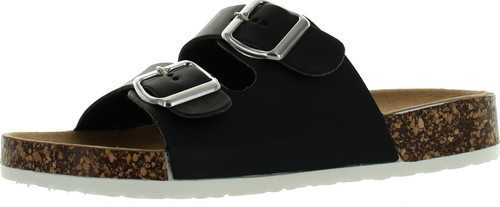 Womens Michiko-01 Double Strap Buckle Casual Sandals