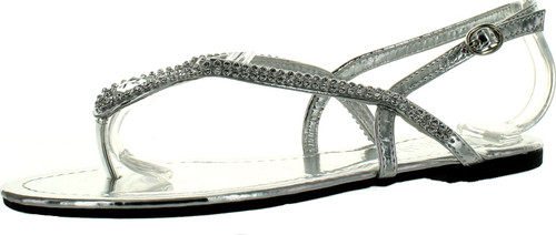 Diviana Jalila-39 Women's Sling Back Thong Sandals