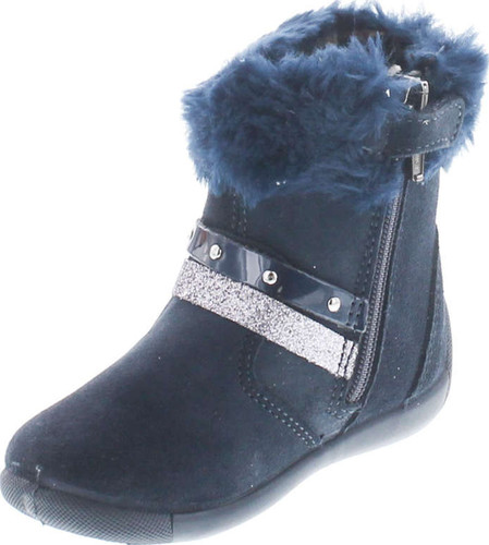 Primigi Girls Designer Fashion Fur Trimmed Booties