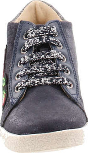 Falcotto Girls 1589 Lace Up Designer Flower Booties