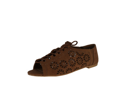 Qupid Women's Palmer-118 Flats Shoes