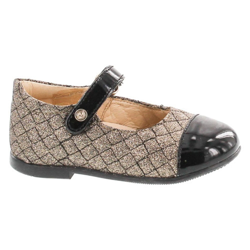Naturino Girls 3663 Fashion Quilted Dress Flats Shoes