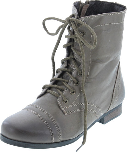 Steve Madden Girls Jtroopa Combat Fashion Booties